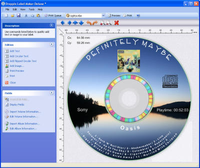 [HF]	Droppix Label Maker 2.9.8 fr sans virus Windows7, XP, Vista