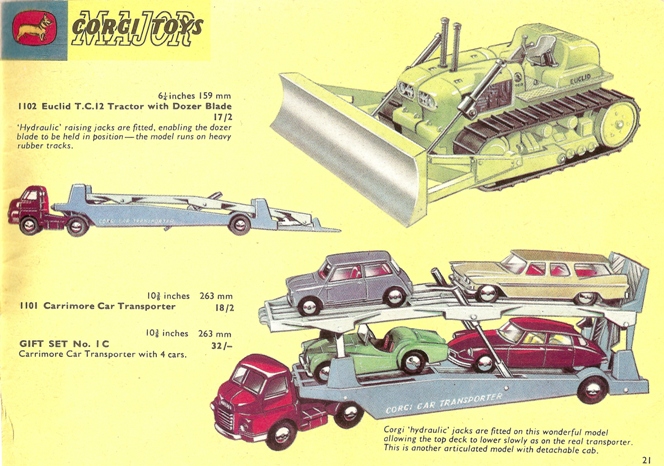 Page du catalogue 1961