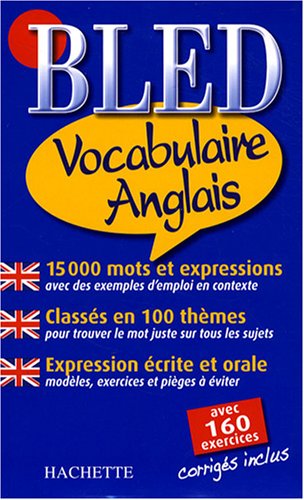 BLED - Vocabulaire Anglais 10101902191212000569