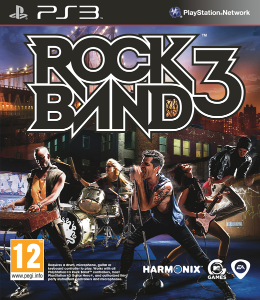 Rock Band 3 Poster