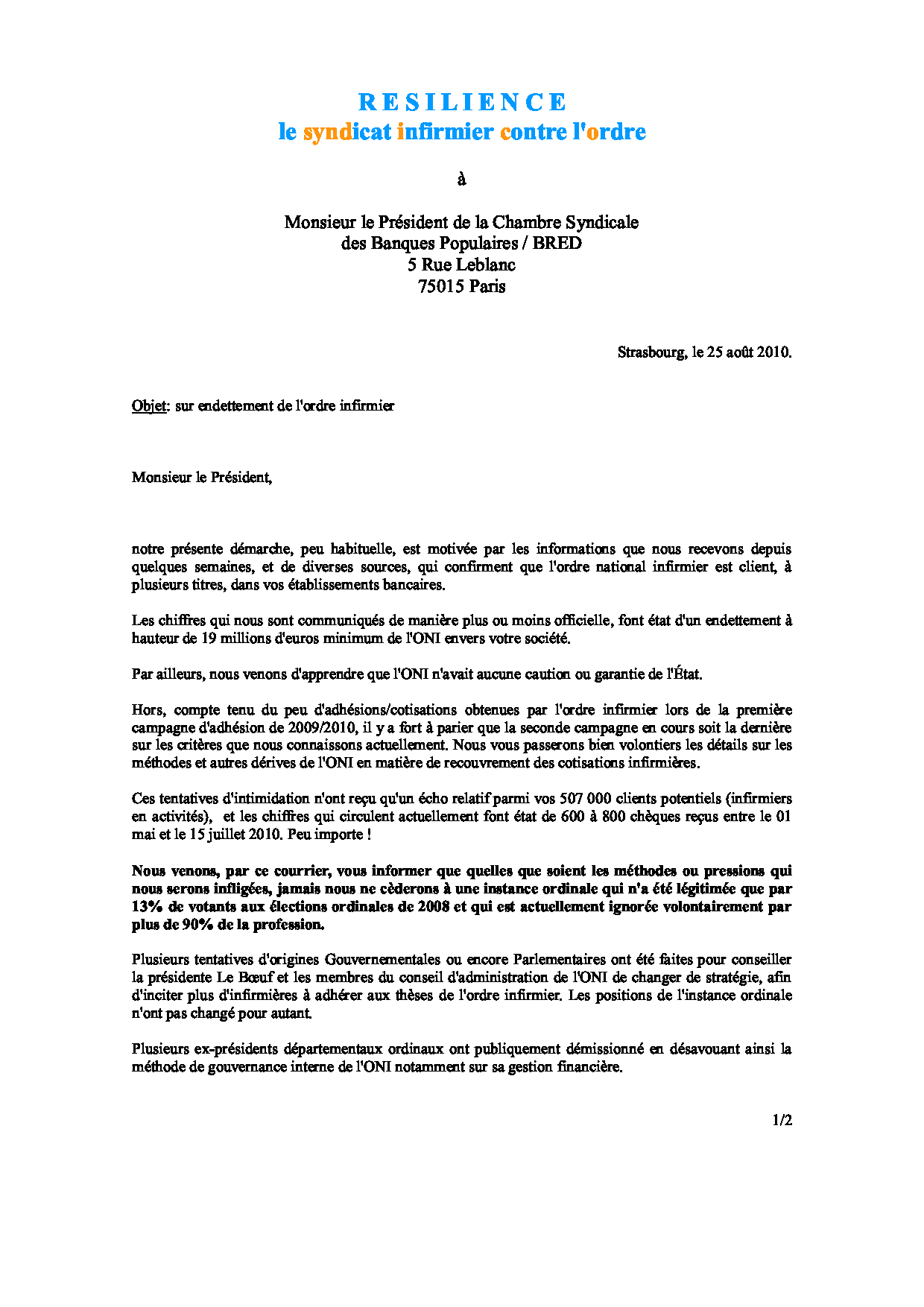 lettre ordre banque pop 25 08-1