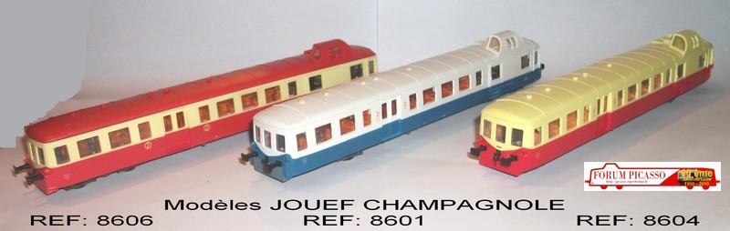 2 CHASSIS MONOBLOC BB 26000 «SYBIC» JOUEF CHAMPAGNOLE