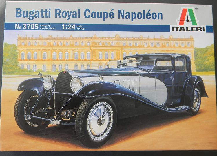 Bugatti Royale Coupé Napoléon Italeri 1/24 1009240726581109376812349