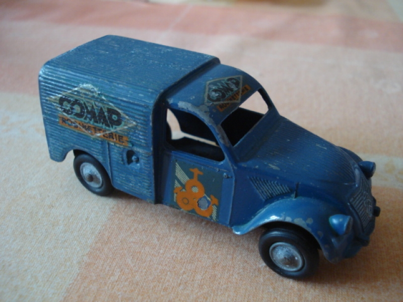 JRD 85 - Citroën 2 CV Fourgon Grise - Échelle 1/43 - Boîte D'origine - État Neuf