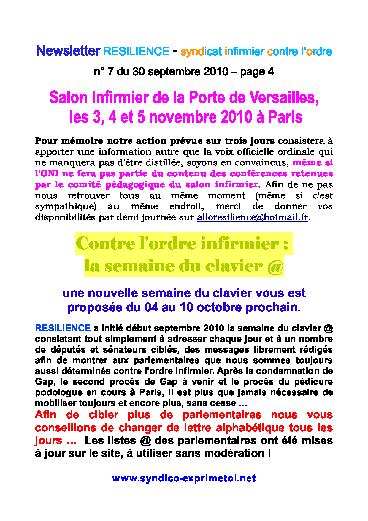 newsletter 7-30 09 10-4