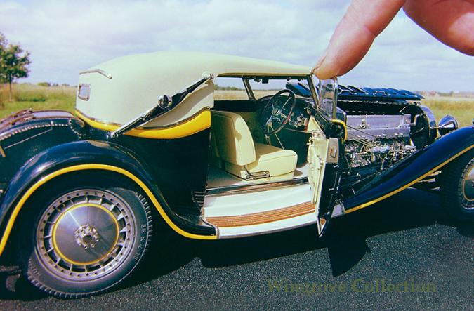 Bugatti Royale cabriolet Weinberger 1/24 Lindberg 1010130834241109376918185