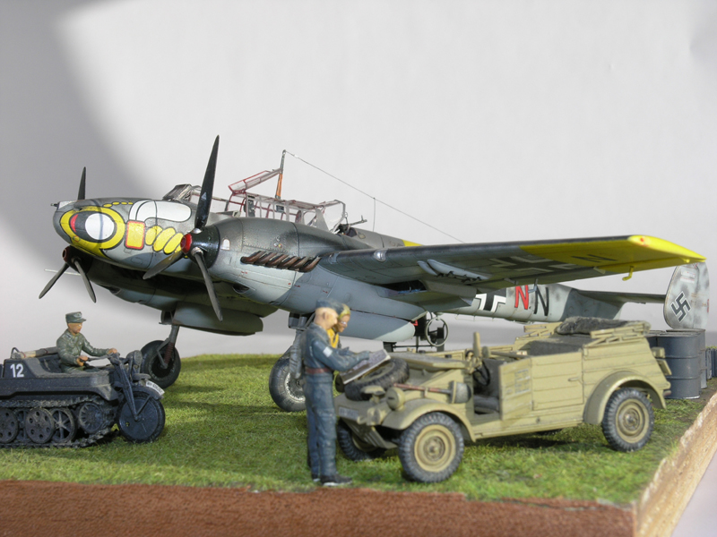 Messerschmitt Bf 110 E  5.II/ZG1 - [Eduard] 1010190927381124196953599