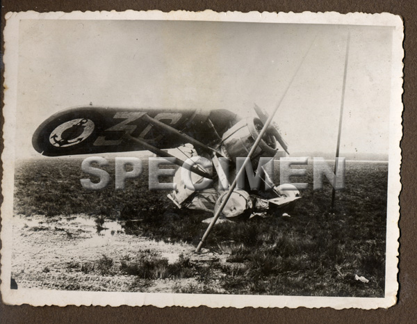 Morane Saulnier MS 225 d'Hubert de Salaberry GCII/8 1936 101023042912534316975610