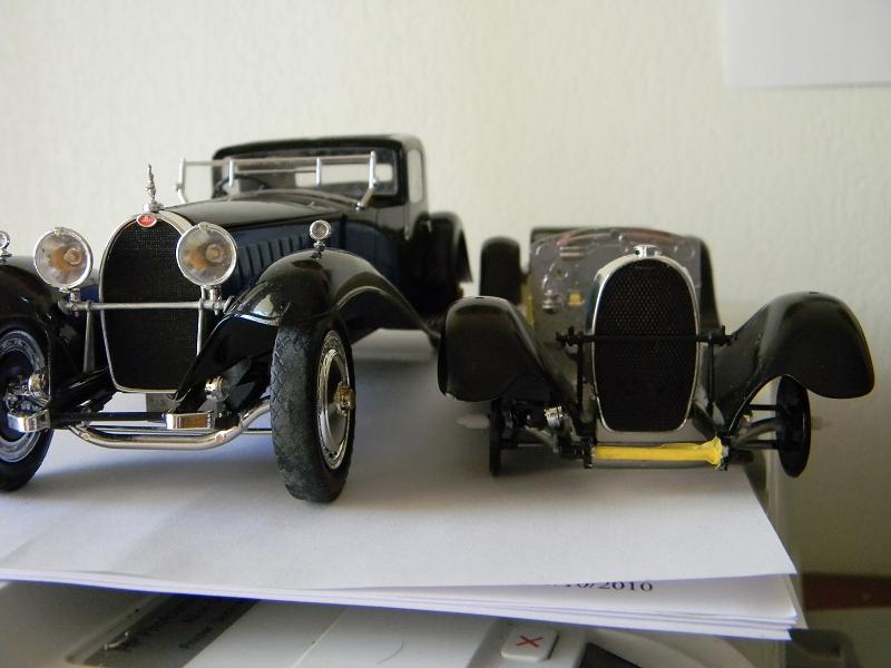 Bugatti Royale cabriolet Weinberger 1/24 Lindberg 1010250607111109376990900