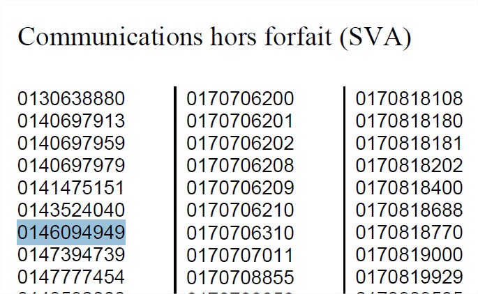 tarif Free - Boursorama