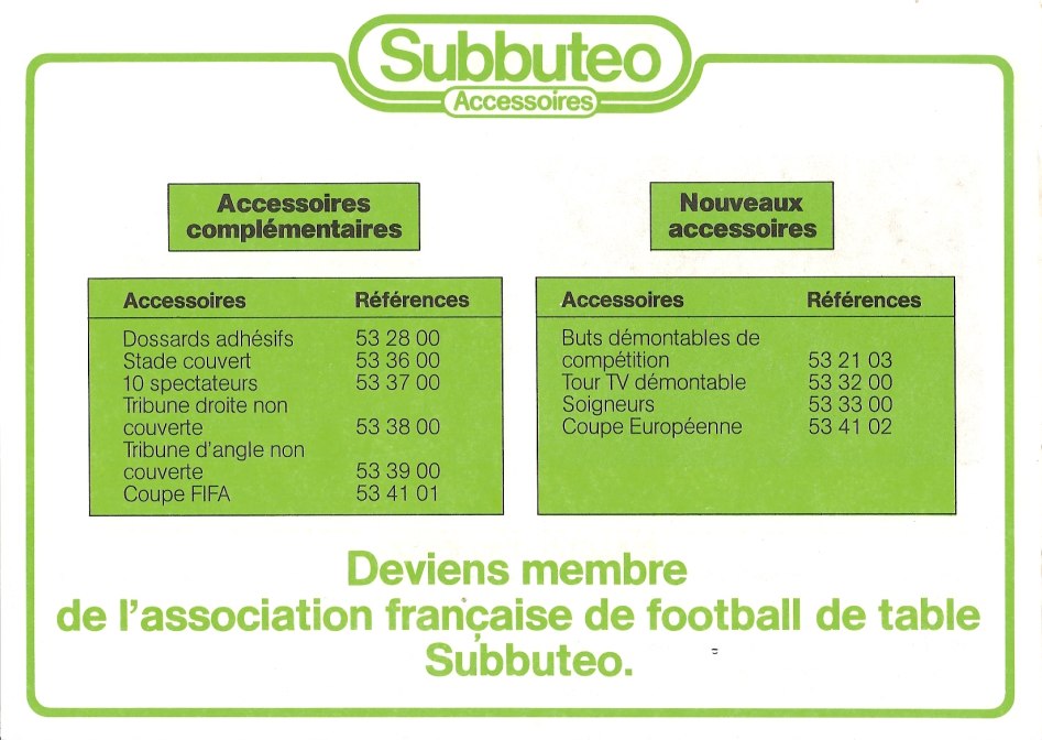 SUBBUTEO, le football de table 101105095513668847061833