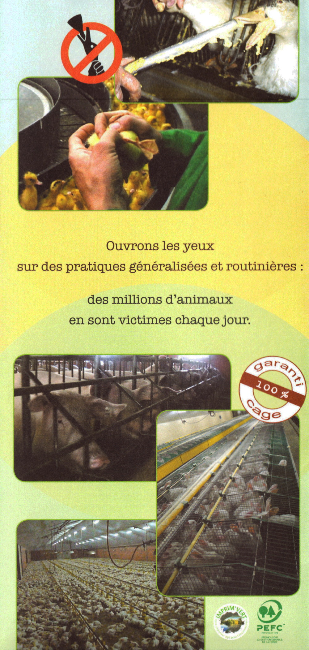 Abolition du foie gras 11/11/2010 Paris : compte-rendu 101111040640853867097083
