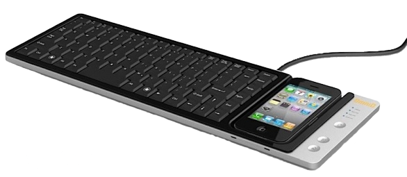 Accessoire : Un clavier avec dock pour iPhone 1011160924301200807126098